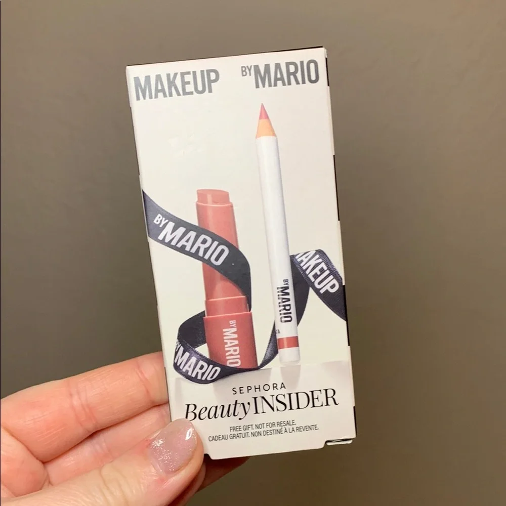 Makeup by Mario Lip and Liner Set in Rosewood Glow - NIB